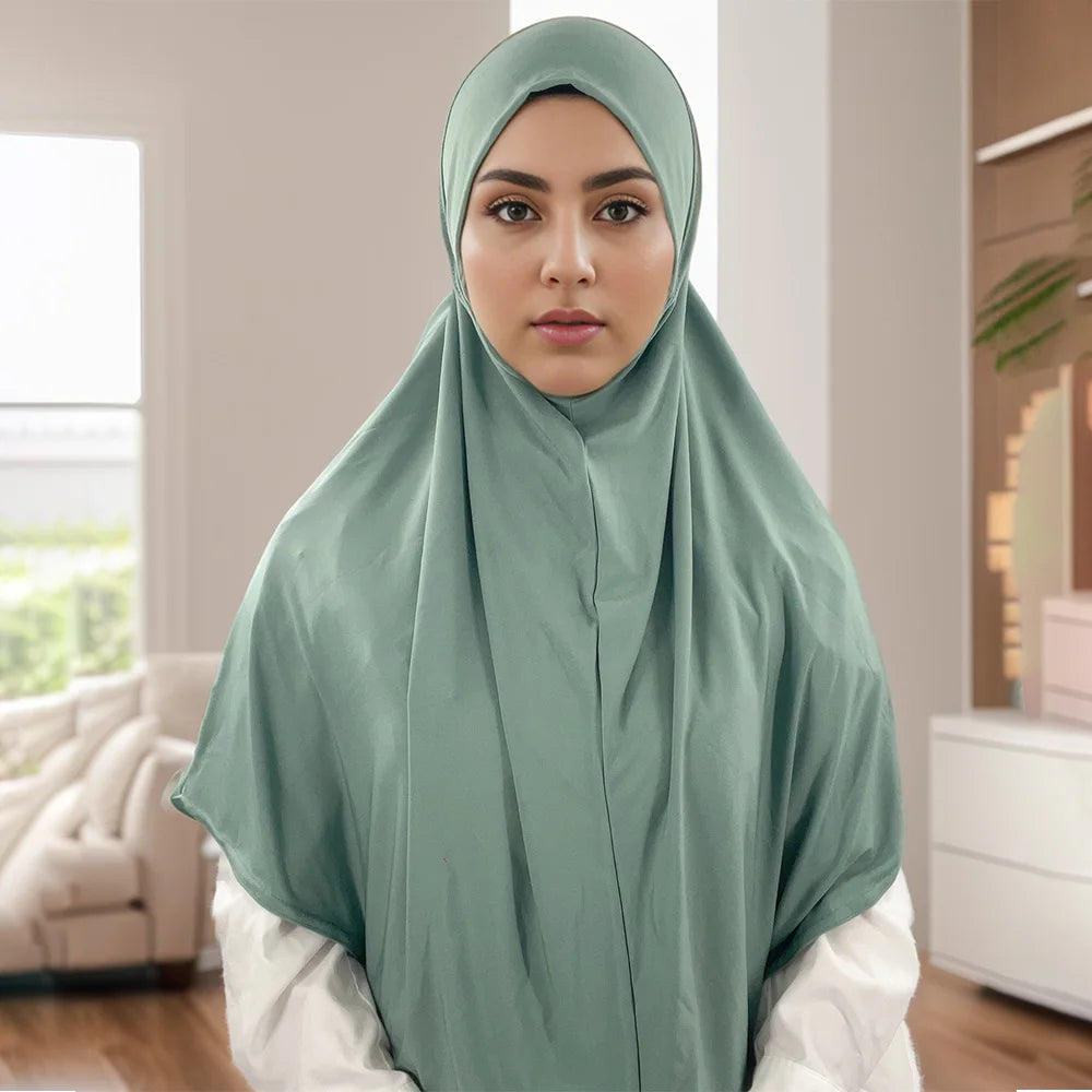 Big size Instant Hijab Women Ready to Wear Abaya Hijabs