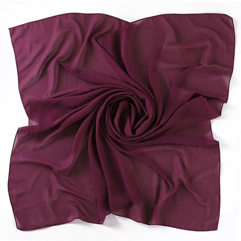 Stylish Lightweight Chiffon Scarf